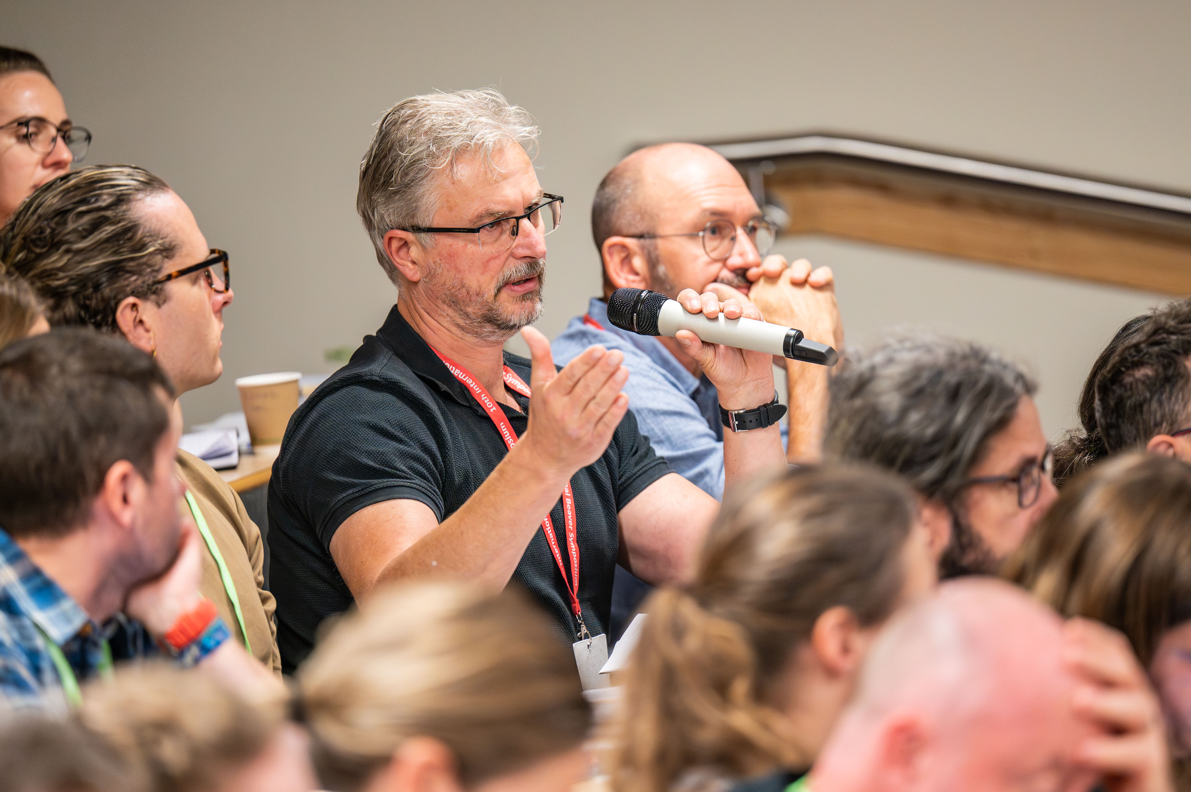 UHI Inverness researcher talking during conference