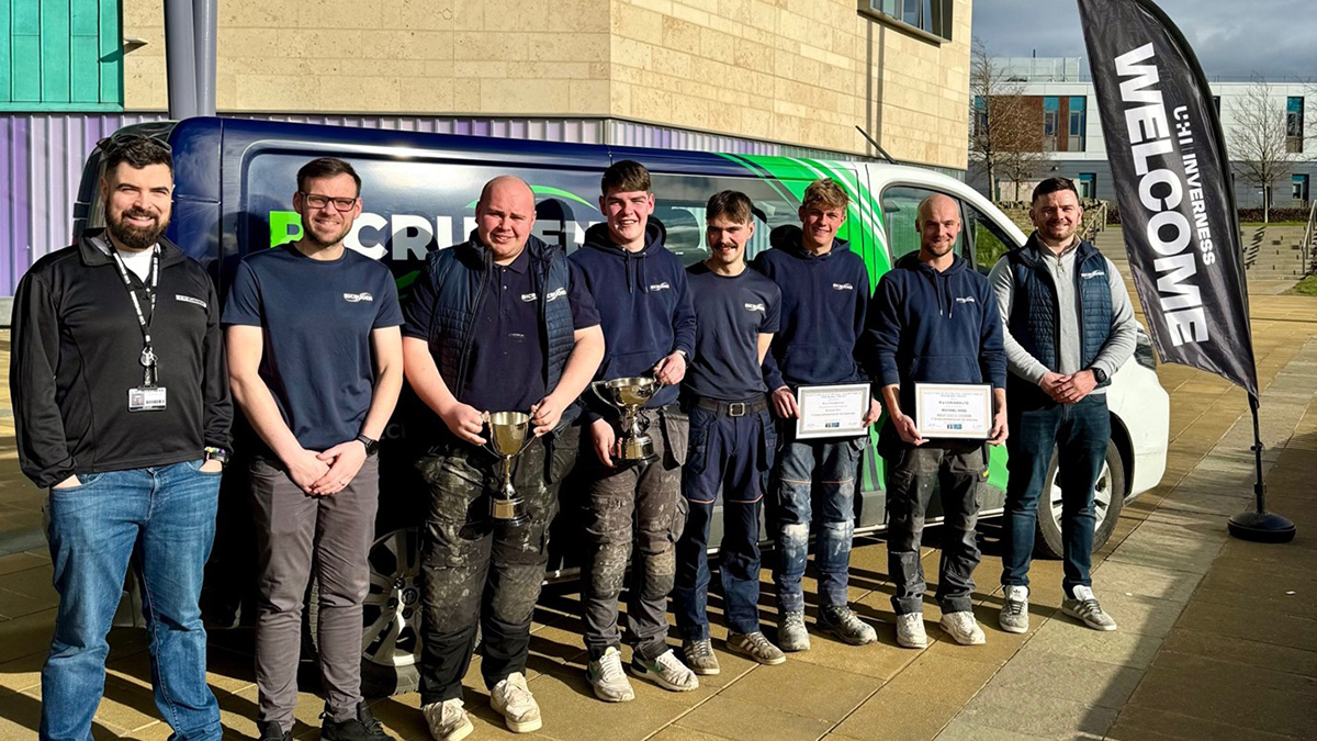 UHI Inverness and RI Cruden celebrate success in producing award-winning apprentices 