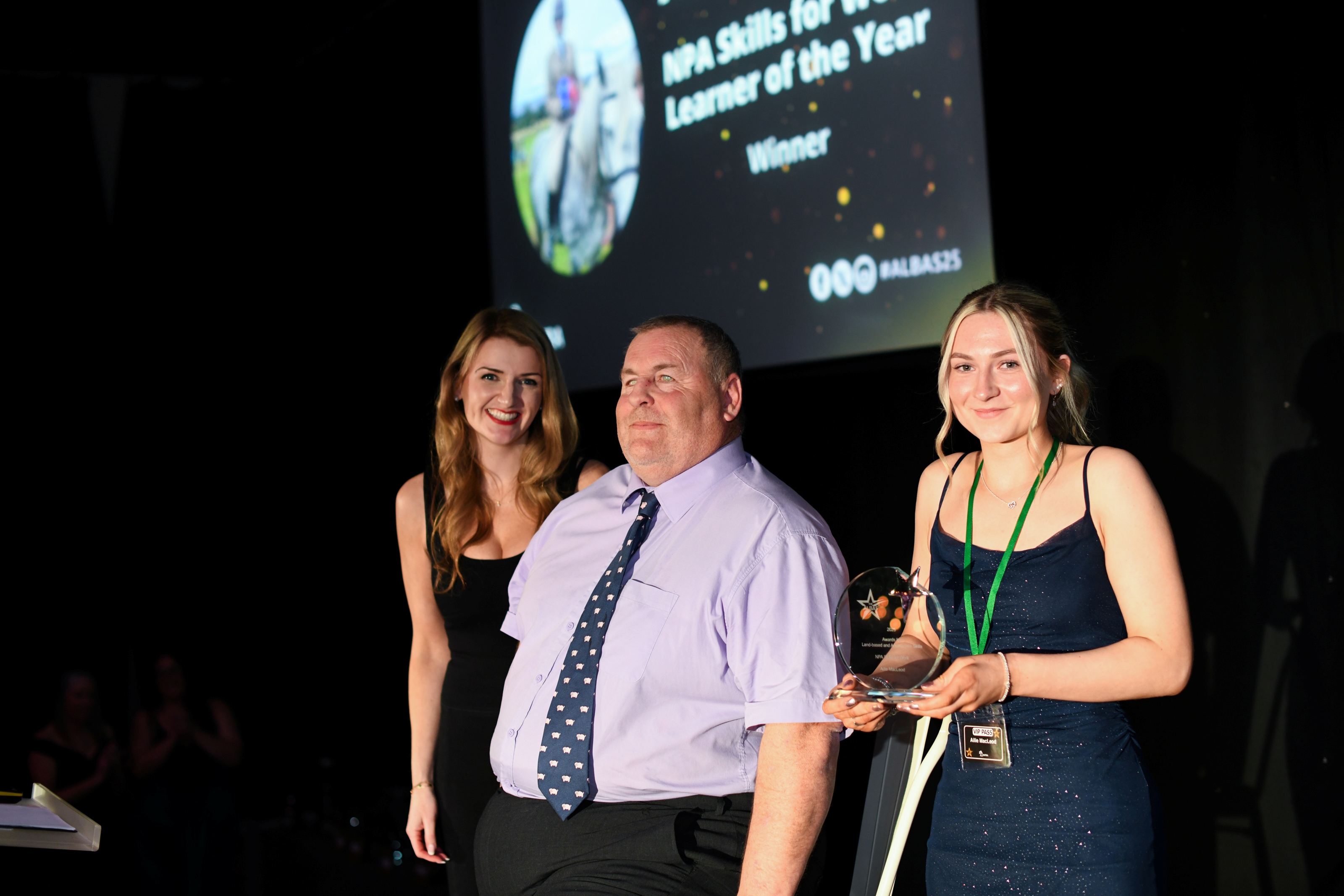 Senior Phase student and High School pupil Ailie MacLeod wins Lantra Award