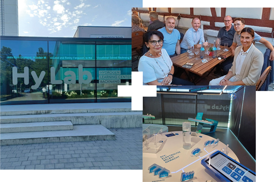 College strengthens hydrogen training links with visit to German partner 