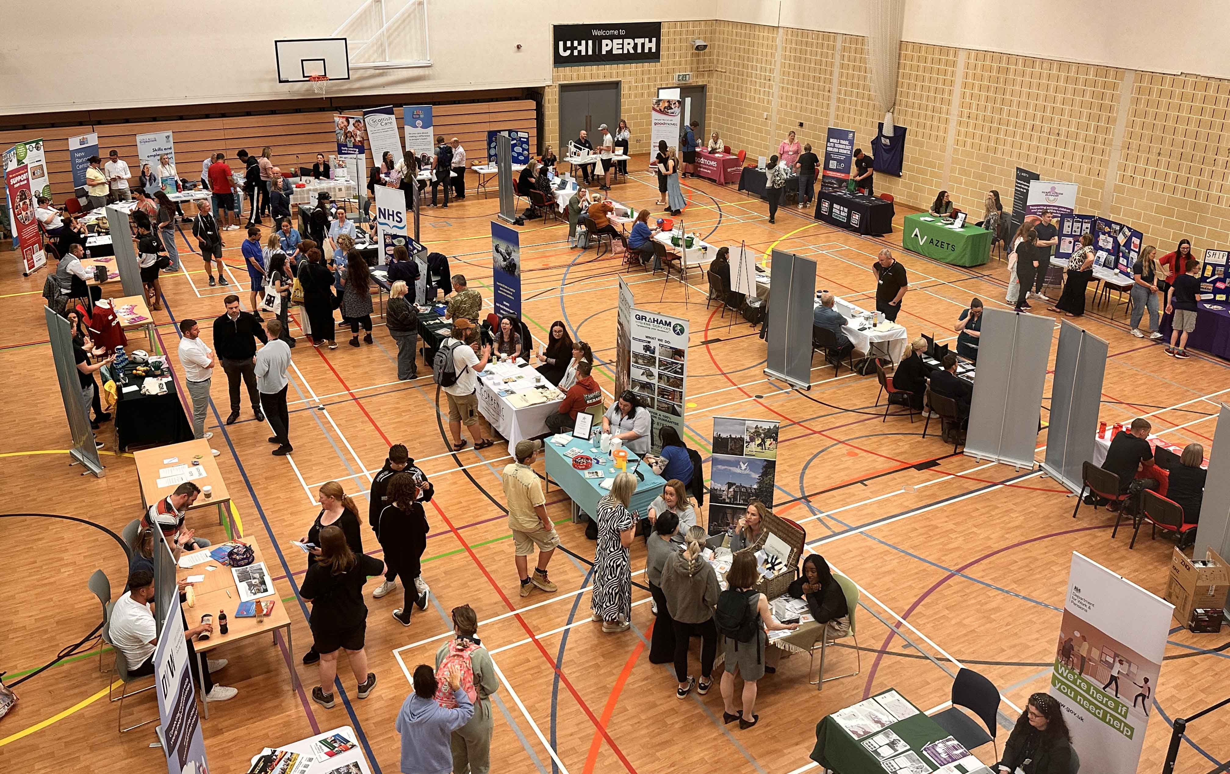 Jobs Fair Connects Students and Community with Local Employers 
