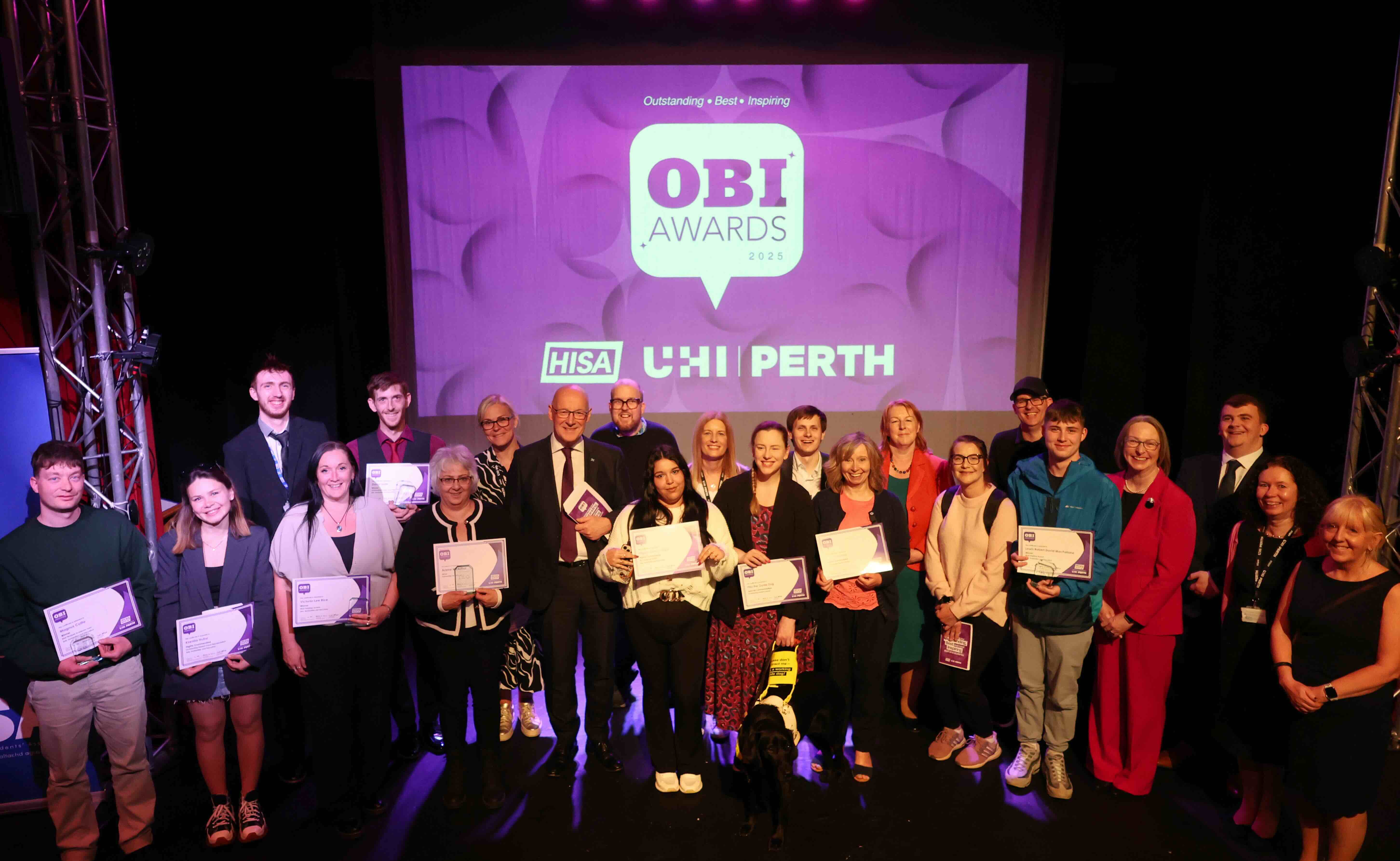 First Minister Honours UHI Perth’s Students and Staff
