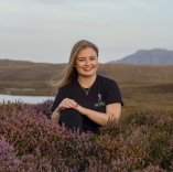 Chloe Steele, outside in the heather Chloe Steele, outside in the heather