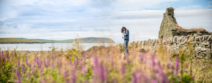 Ingrid Mainland at Skaill Ingrid Mainland at Skaill