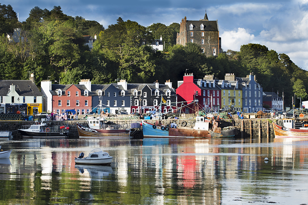 Row of houses in Tobermory Row of houses in Tobermory