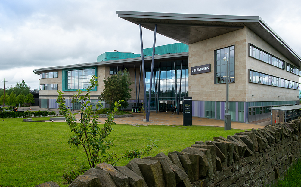 UHI Inverness campus building