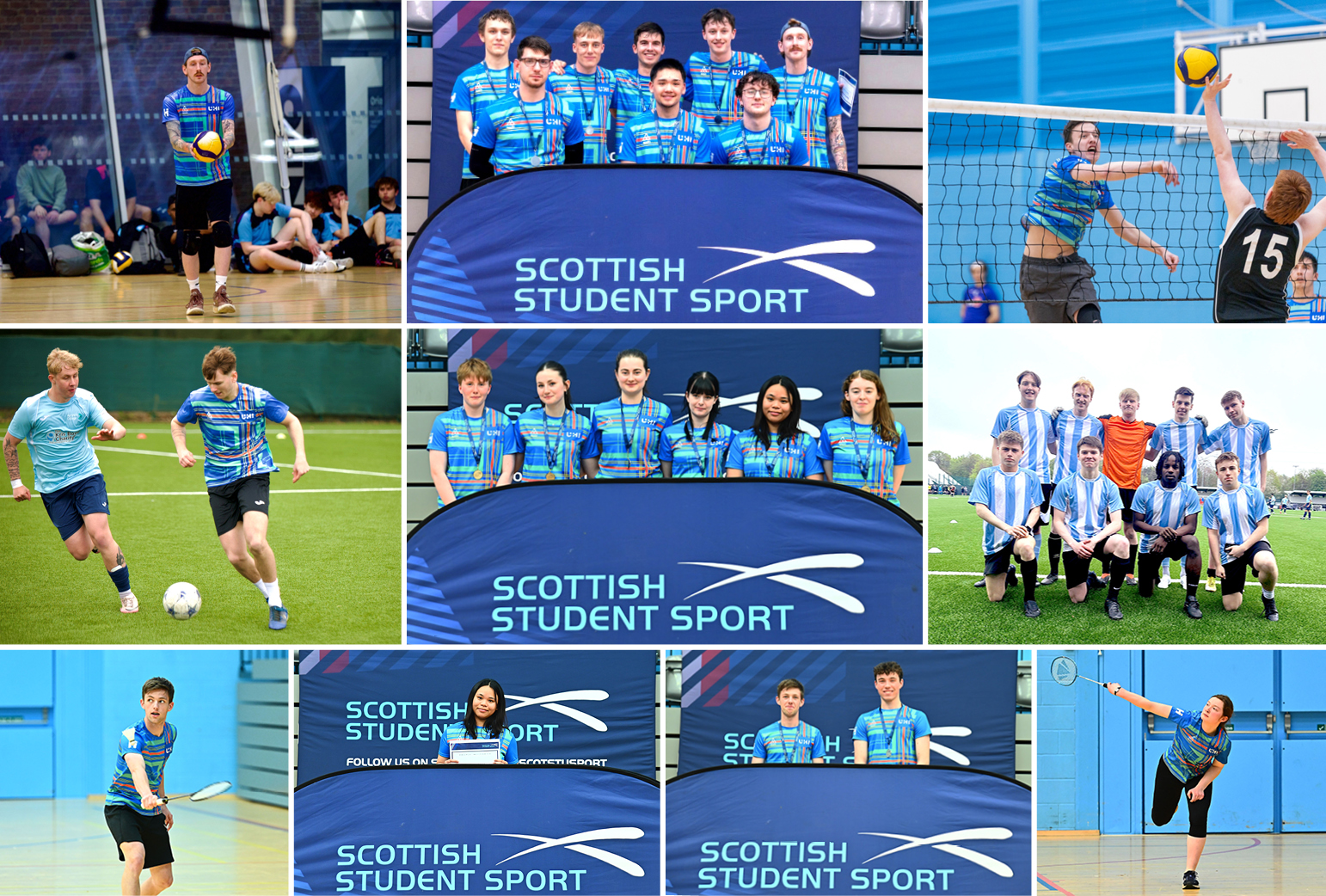 UHI students celebrate success at the Scottish Student Sport National College Finals