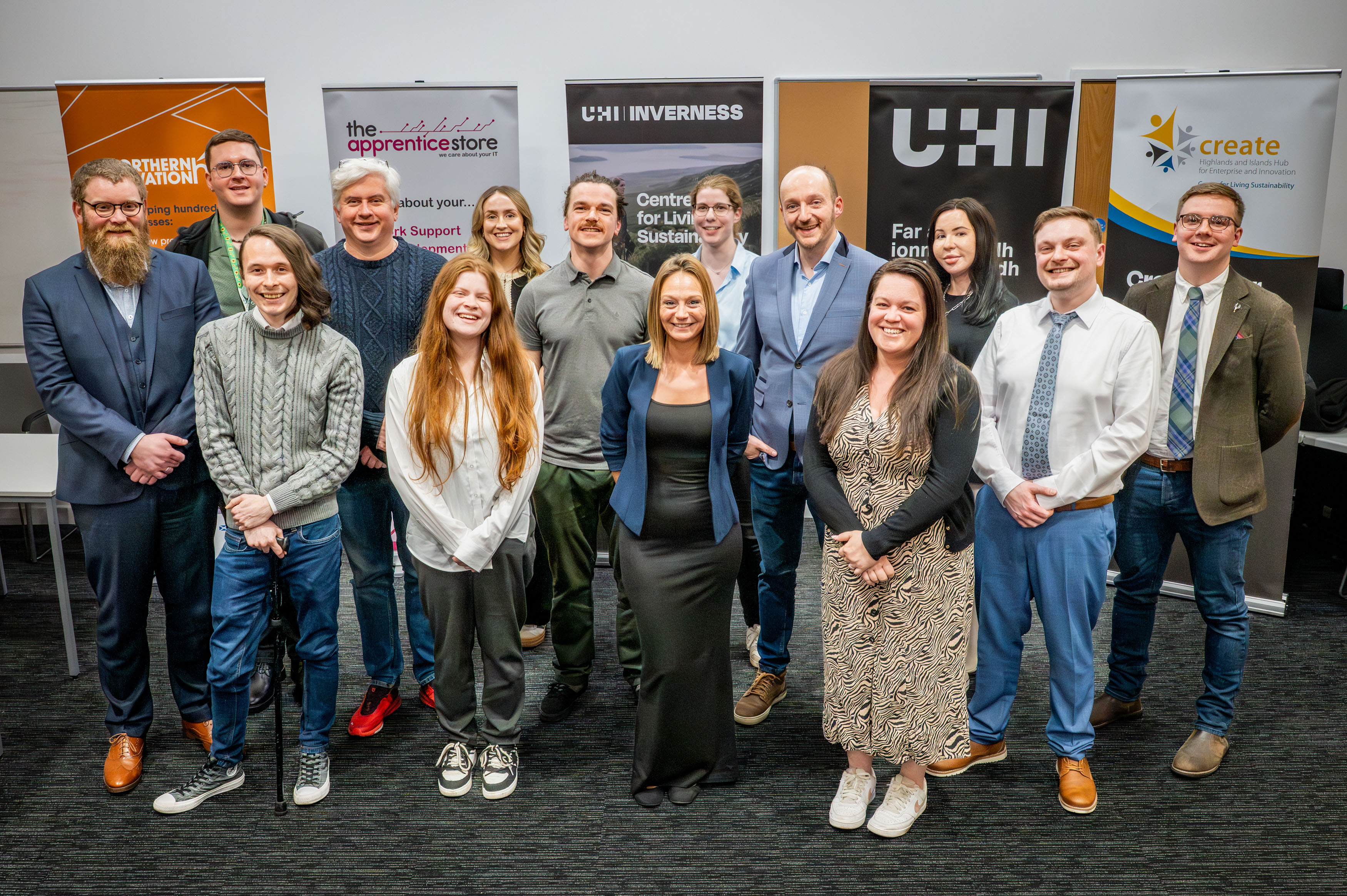 Aspiring entrepreneurs celebrated at the UHI Business Competition 2025