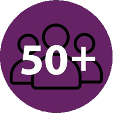 50+ 50+
