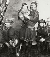 Sami family Finland 1936 Sami family Finland 1936