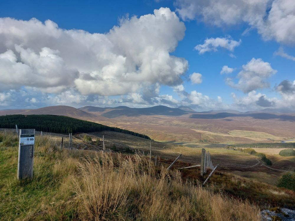 Photograph of the Strath of Kildonon Photograph of the Strath of Kildonon