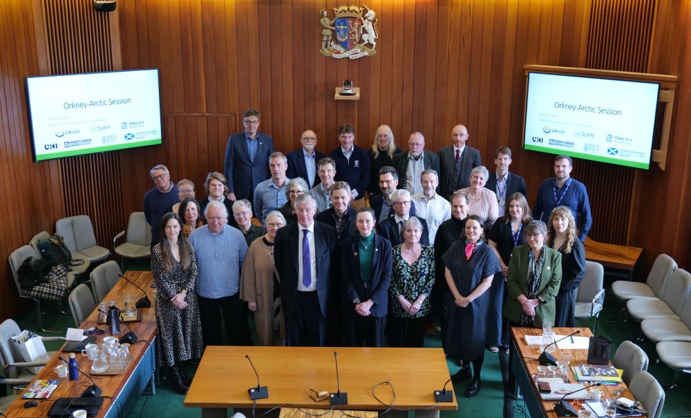 Scottish Arctic Network Hosts Important University of the Arctic Board Meeting in Orkney