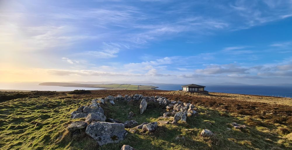 A picture of the view from Hoxa A picture of the view from Hoxa