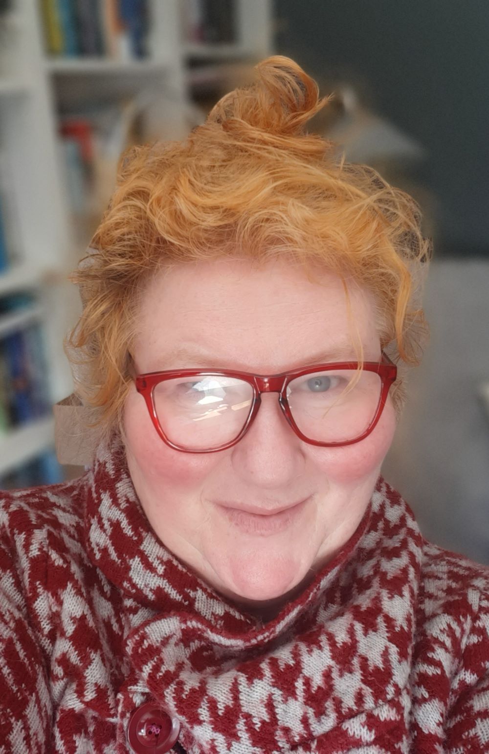 A photograph showing INS Poet in Residence Cáit O'Neill McCullagh A photograph showing INS Poet in Residence Cáit O'Neill McCullagh