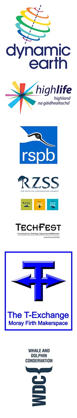 Partner Providers - Dynamic Earth, Highlife, RSPB, RZSS, Techfest, T-exchange and WDC