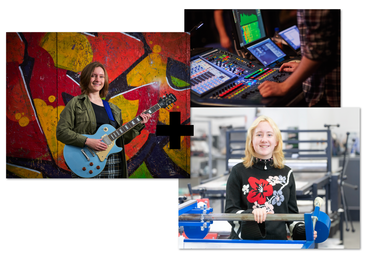 Collage of 3 | Kristy Taylor | Sophie Martin | audio engineering Collage of 3 | Kristy Taylor | Sophie Martin | audio engineering