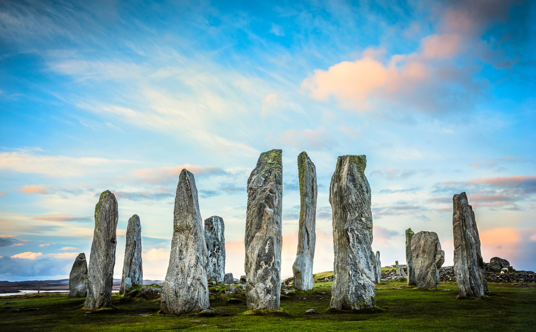 Calanais standing stones Calanais standing stones